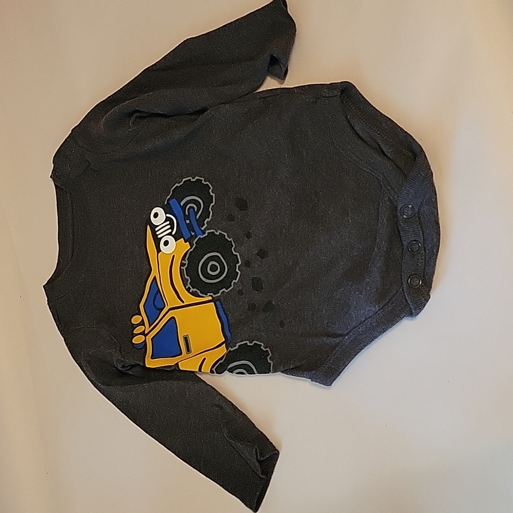 Garanimals Truck Long Sleeve Onesie